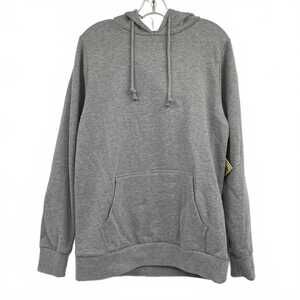 Red Jacket Gray Hoodie | Men’s S Regular Cotton-Poly Pullover